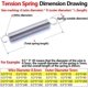 thumbnail image 5 of Home Maintenance Extension Spring Stainless Steel Extension Wire Spring Diameter 0.5mm Outer Diameter 5mm, 5 of 5
