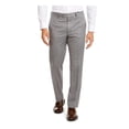 thumbnail image 1 of RALPH LAUREN Mens Gray Heather Work Pants (Pastel Gray, 42×30), 1 of 3