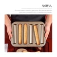thumbnail image 4 of Biscuit Stick Baking Tray Carbon Steel Breadstick Biscotti Ladyfinger Small Muffin Cupcake Tin Tray, 4 of 5
