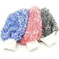 26x20cm Soft Car Cleaning Glove Ultra Soft Mitt Microfiber Madness Wash