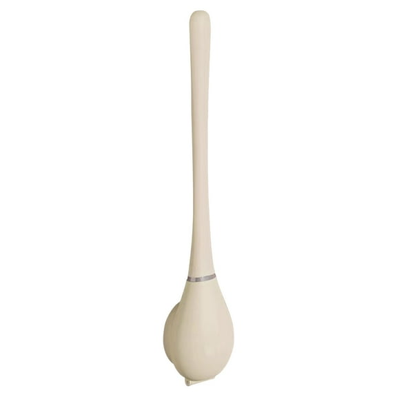ZMKIAG Toilet Brush, Silicone Toilet Brush and Holder, 2025 Space-Saving Silicone Toilet Brush Set, Wall-Mounted Bathroom Organizer, Flexible Wand & Antibacterial Holder for Easy Cleaning