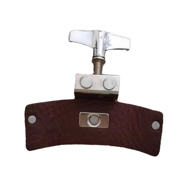 Almohadilla amortiguadora de batería, piezas musicales, fácil de instalar, resistente para controlar los tonos del tambor. Brown M1