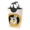 thumbnail image 1 of DouZhe 50L Rectangular Laundry Basket, Cryptocurrency Doge Coin Prints Waterproof Foldable Laundry Hamper with Aluminum Handles, 1 of 6