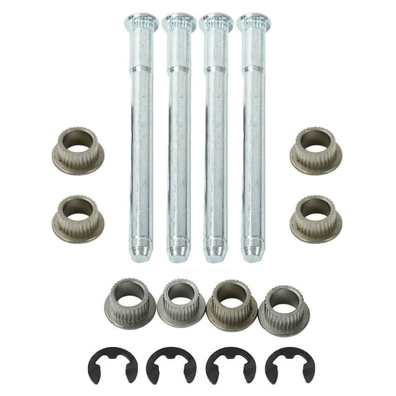 Door Hinge Pins Bushing Kit 2 Door 4 Pin Fit for 1994 - 2004 Chevy S10 & GMC S15