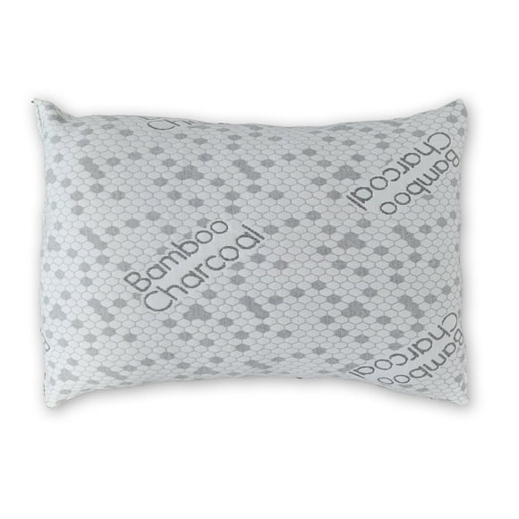 Cotton House - Charcoal Infused Pillow, Hypoallergenic, King Size, Made in Canada