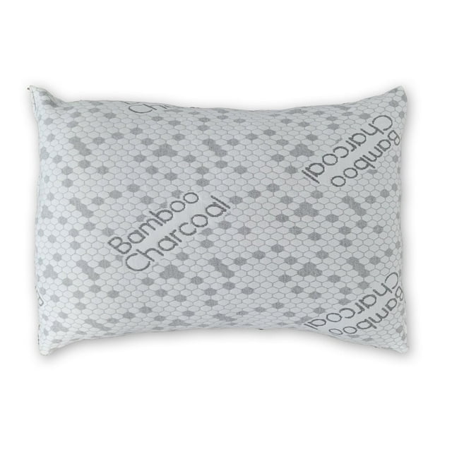Cotton House - Charcoal Infused Pillow, Hypoallergenic, King Size, Made in Canada