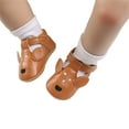 thumbnail image 2 of Eashery Toddler Girls Boys Shoes Non Slip Floor Cartoon Shoes Baby Shoes Khaki 5, 2 of 5