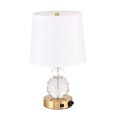 thumbnail image 4 of Elegant Decor TL3031BR Maribelle 1 Lampe de Table en Laiton Léger, 4 of 6