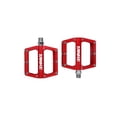 thumbnail image 1 of Naiovety 1 par de pedales de bicicleta resistentes a los arañazos, pedales de Metal CNC, accesorios para ciclismo, accesorios mejorados, Ciclismo Rojo, 1 of 6