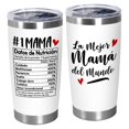 thumbnail image 1 of Vaso TEEZWONDER Regalos Para Mamá, 600 ml, acero inoxidable, 1 of 7