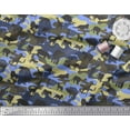thumbnail image 2 of Soimoi Poly Georgette Fabric Animals & Camouflage Fabric Prints by Yard 42 Inch Wide, 2 of 3