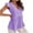 Purple, variant on UAMVSH Womens V Neck Babydoll Blouses Summer Casual Ruffle Sleeveless Tops Loose Dressy Elegant Tank Top