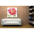 thumbnail image 5 of Epic Art 'Pink Garden II' by Lisa Audit, Acrylic Glass Wall Art, 36"x36", 5 of 7