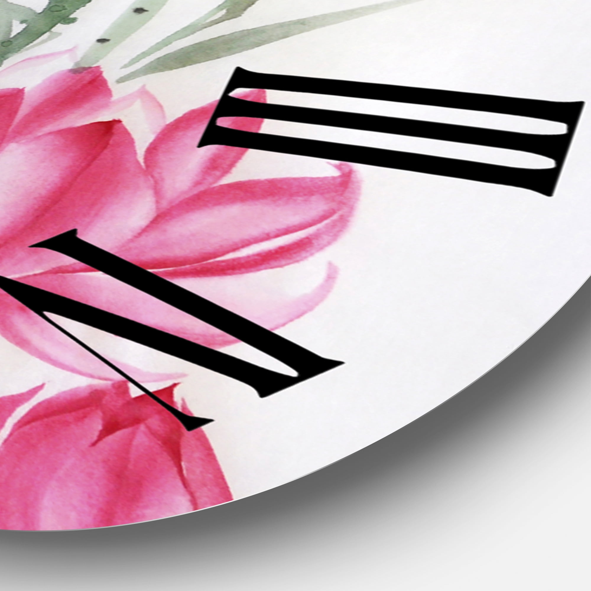 Designart 1 in Quartz Traditional Wall Clock