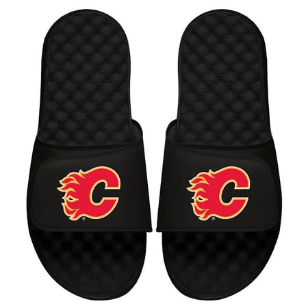 

Youth ISlide Black Calgary Flames Primary Logo Slide Sandals