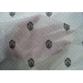 thumbnail image 4 of oneOone Cotton Silk Light Gray Fabric Tiny Flower & Dot Floral Sewing Craft Projects Fabric Prints By Yard 42 Inch Wide, 4 of 4