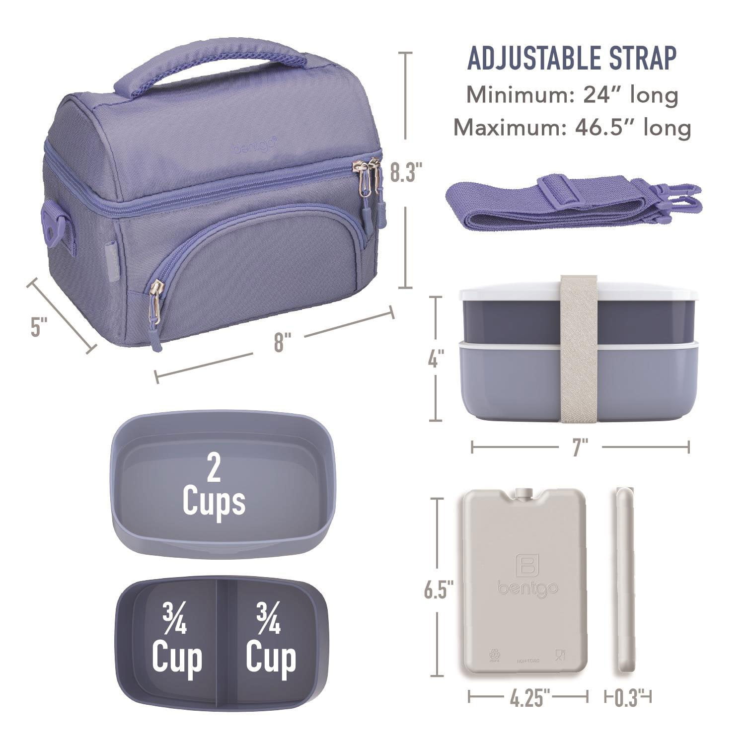 【新品未開封】BENTGO 保冷バッグセット Bentgo 4-Piece Deluxe Set With Insulated Lunch Bag, Ice