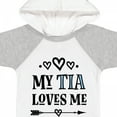 thumbnail image 4 of Inktastic My Tia Loves Me Childs Girls Baby Bodysuit, 4 of 5