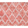 thumbnail image 4 of oneOone Cotton Flex Dark Peach Orange Fabric Texture & Triangle Geometric Quilting Supplies Print Sewing Fabric By The Yard 40 Inch Wide, 4 of 4