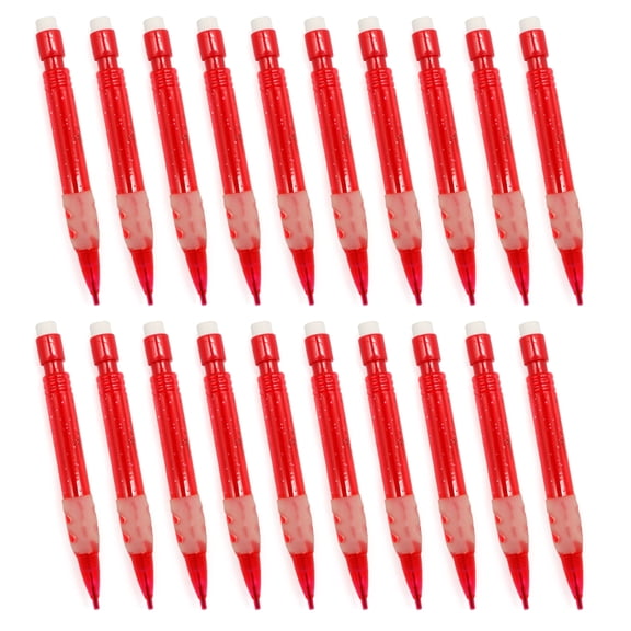lixuesong 20Pcs Small Short Mechanical Pencil with Small Eraser 0.7MM Drawing Automatic Pencil for Writing Drawing Sketching