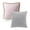 Light Pink & Light Gray, variant on Decorative Throw Pillow Set, Linen Trimmed Farmhouse & Soft Corduroy Striped Velvet Series Bundle, for Sofa Couch Bedroom, Light Pink & Light Gray, 18" x 18"