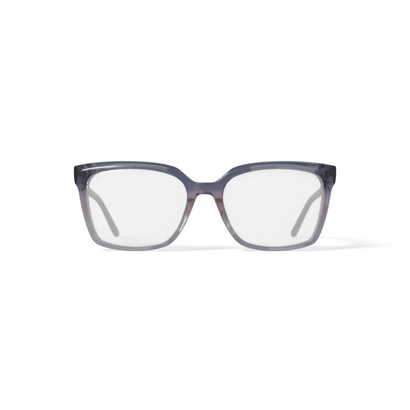 Walmart Women's MC014 Nyobi Square Prescription Eyeglasses with Case, Gray Pink