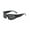 Black, variant on Women Sunglasses Fashion Wrap Around Eye Wear Gafas Lentes Black Lens