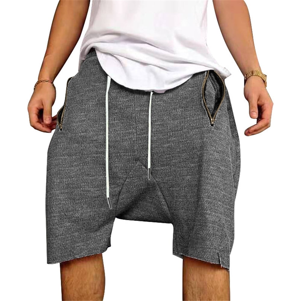 Eleluny Men Sports Drawstring Shorts 