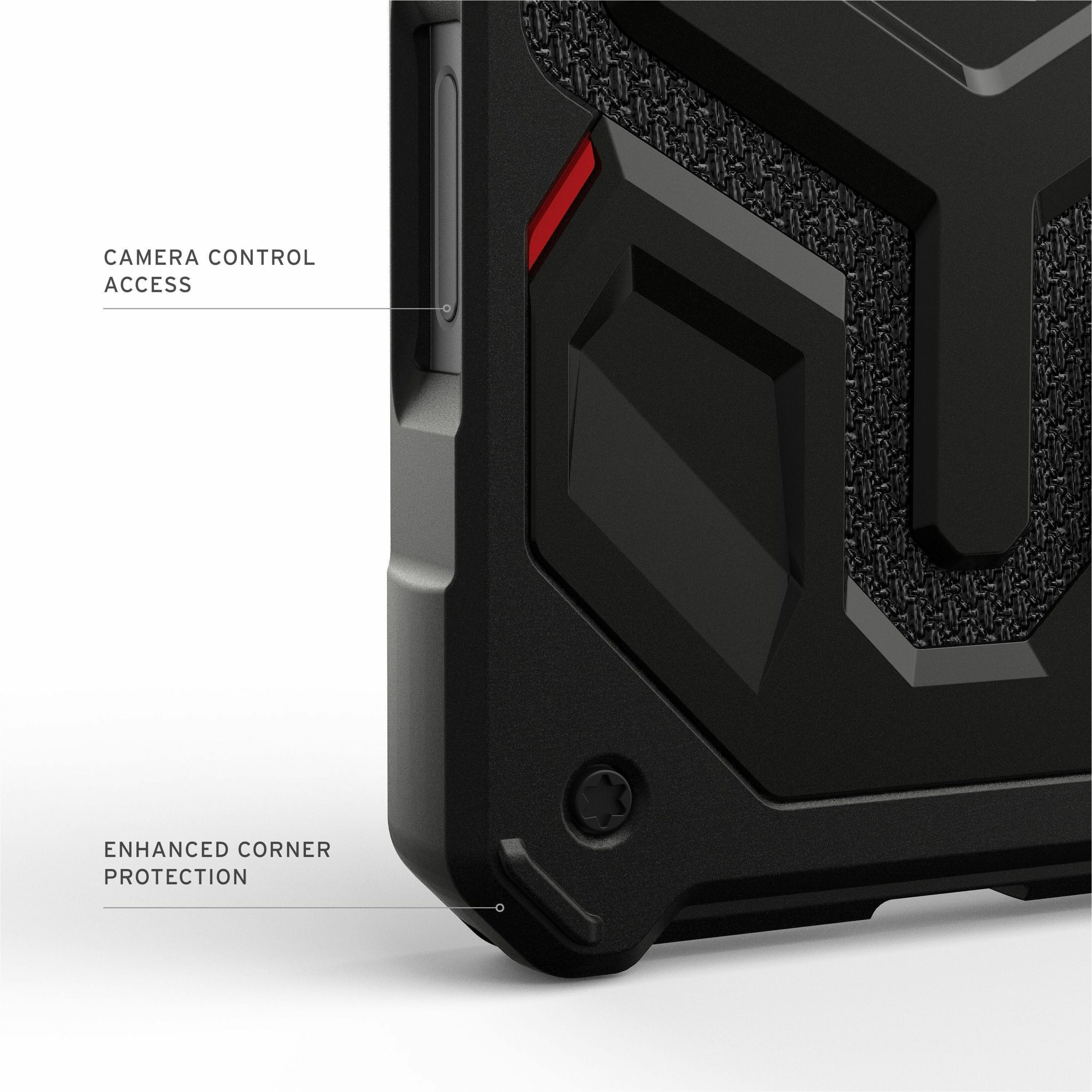 UAG iPhone 17 Pro Max Case Monarch Pro - Compatible with MagSafe Military Grade Protective Cover, Kevlar Black