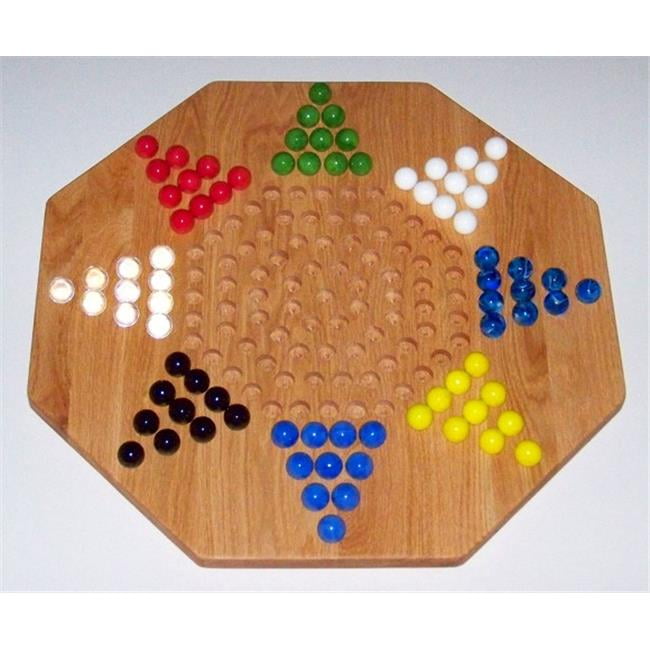 The Puzzle Man Toys W 1957 Wooden Marble Game Board Chinese Checkers New 22 In Octagon 8 Player Red Oak Walmart Com Walmart Com The Puzzle Man Toys W 1957 Wooden Marble Game Board Chinese Checkers New 22 In Octagon 8 Player Red Oak Walmart Com Walmart Com