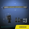 thumbnail image 2 of Nilight - 42" 240W Spot Flood Combo High Power LED Driving Lamp LED Light Bar Off Road Fog Driving Work Lights for SUV Boat Jeep Lamp, 2 of 9