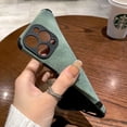 thumbnail image 4 of Funda de teléfono de cuero suave con nombre personalizado, cubierta a prueba de golpes de estilo coreano para iPhone 14 Pro Max 13 12 11 X XS XR 7 8 Plus, 4 of 4