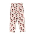 thumbnail image 4 of Balery Dachshund Dog Heart print Women's Pajama Pants,Ultra Lightweight Pjs,Lounge Pant-Large, 4 of 9