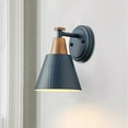 thumbnail image 2 of Aiwen Cone Shade Blue Wall Sconce for Living Room Bedroom Doorway Kitchen, 2 of 9