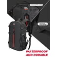 thumbnail image 2 of Mochila impermeable para casco de moto KEMIMOTO 20L, 2 of 6