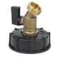 thumbnail image 1 of Adaptador de tanque IBC Ecomeon Rosca Macho conector de Manguera de Drenaje grifo de latón, 1 of 5