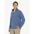 thumbnail image 5 of Chaps Men's & Big Men's Woodland Quarter Zip Sweater, Sizes S-2XL, 5 of 9