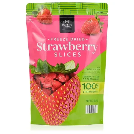 Freeze Dried Strawberry Slices 3 oz