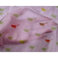 thumbnail image 4 of oneOone Silk Tabby Fabric Artistic Bird Printed Craft Fabric BTY 42 Inch Wide, 4 of 4
