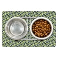 thumbnail image 1 of Avocado Pet Mat for Food and Water, Repeating Sliced and Whole Organic Healthy Fruit, Non-Slip Rubber Mat for Dogs and Cats, 18" X 12", by Ambesonne, 1 of 2