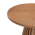 thumbnail image 4 of Plank+Beam 38" Lido Round Dining Table, Solid Wood Minimalist Kitchen Table for 4, Pecan, 4 of 11