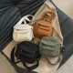 thumbnail image 2 of Bolsos de mensajero coreanos Harajuku, Bolso de hombro pequeño de pana para mujer, bolso cruzado para adolescente, bolso bonito para estudiante, 2 of 5