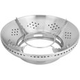 thumbnail image 1 of Gas Cooker Cover, Stainless Steel Energy Saving Gas Cooker Windproof Cover Fire Gathering Gas Stove Bracket for Kitchen, 1 of 7