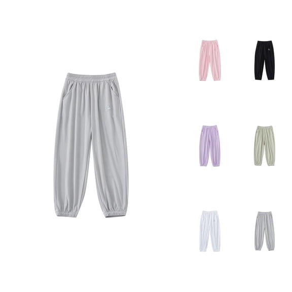 Girls Pants Children Pants Summer Casual Thin Quick Drying Sports Pants for Outdoor Play and Daily Wear