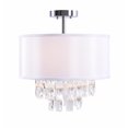 thumbnail image 1 of Kenroy Home 93941CH Ophelia 2 Light Semi Flush, 1 of 1