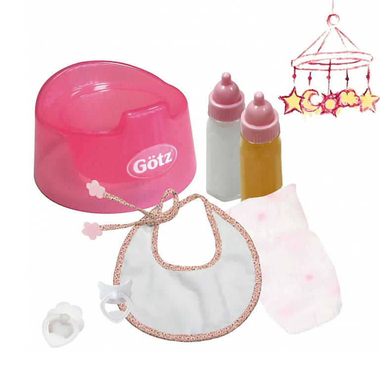 Gotz Basic Care Potty Training Set for Baby Dolls up to 16.5