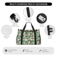 thumbnail image 4 of Disketp Colorful Hawaii Palms Bolsa de Viaje Tipo Duffle, Bolso de Mano para Fin de Semana para Mujer, Bolsa de Gimnasio Ligera para Hombre, Esencial para Viajes, 4 of 7