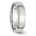 thumbnail image 4 of Cobalt Edge 6mm Wedding Band Ring Man Classic Flat W/edge  For Dad Mens  For Him, 4 of 11
