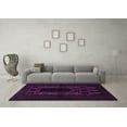 thumbnail image 3 of Ahgly Company Indoor Rectangle Persian Purple Traditional Area Rugs, 7' x 10', 3 of 4