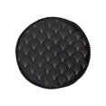 thumbnail image 6 of Oneshrt Round Seat Cushion, Thickened Velvet Seat Cushion, Slow Rebounds Buttock Student Cushion, Office Chair Cushion, Car Seat Cushion Thickened Memory Foam (Round - Black, 15.75x15.75 in), 6 of 7
